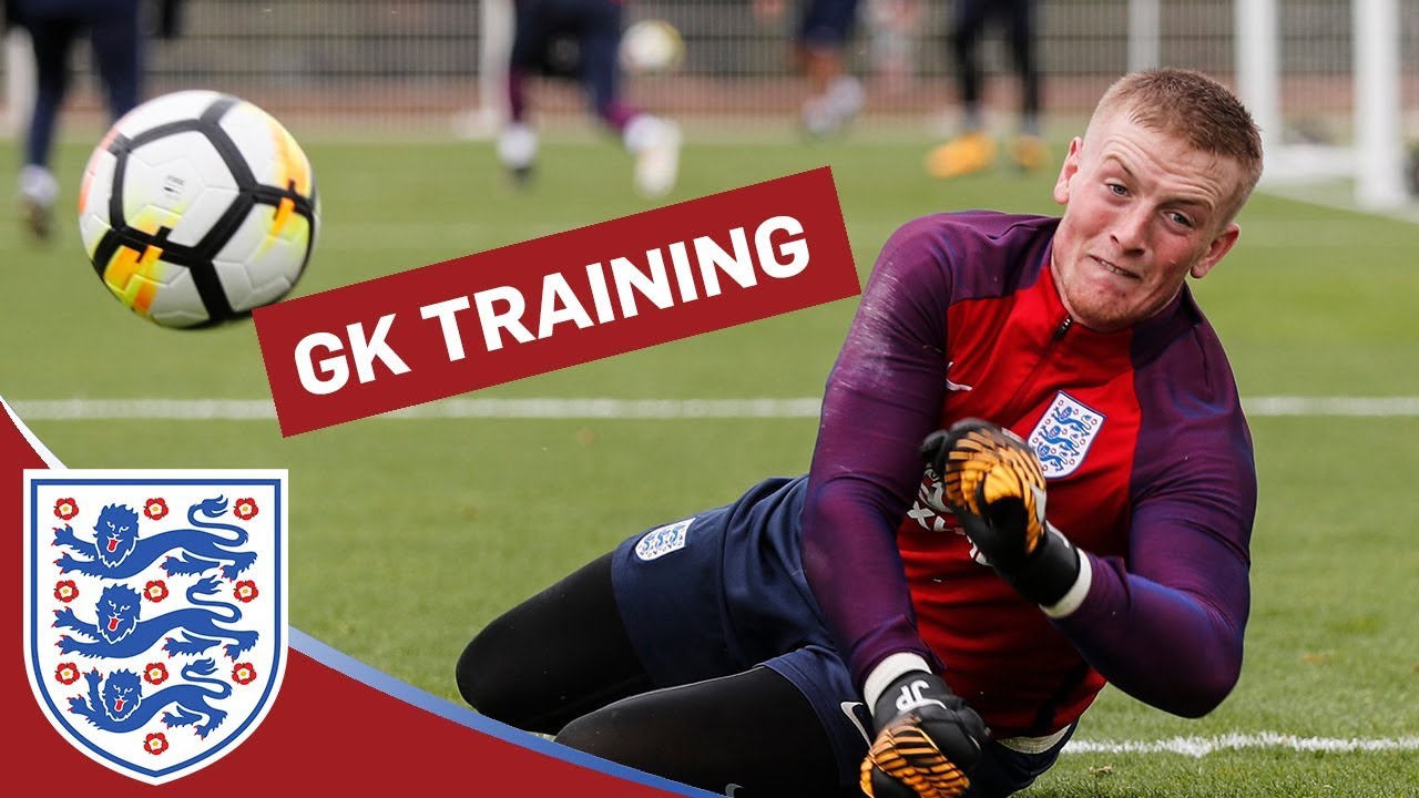 Goalkeeper Training: Long-Range strikes with Hart, Pickford, Forster & Butland | Inside Training