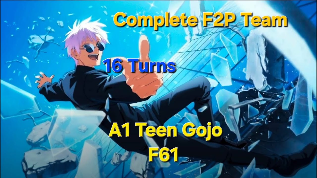 Floor 61 Teen Gojo F2P Guide||Jujutsu Kaisen Phantom Parade