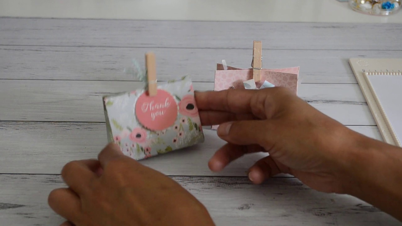 6x6 Paper | Make an easy Treat/Gift Box | Packaging Idea | TUTORIAL