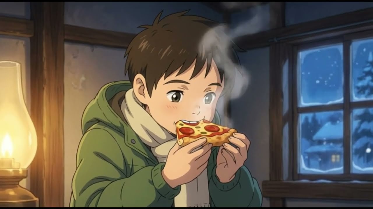 From Garden to Table — A Peaceful Winter Day | Cozy Anime ASMR