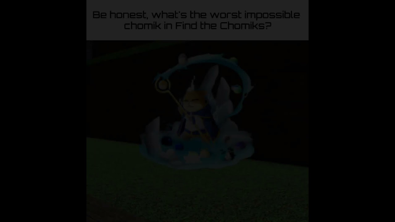 Be honest 💀 #roblox #chomik #findthechomiks #impossible #ftc