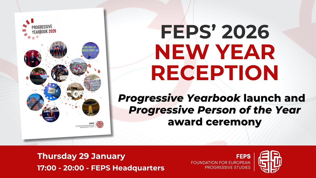 FEPS’ New Year Reception & Progressive Yearbook launch