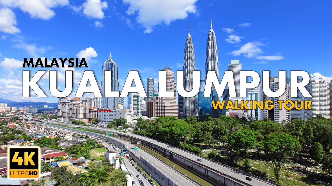 Kuala Lumpur 4K Walking Tour Malaysia - Petronas | KLCC | Batu Caves | KL Top Places to Visit