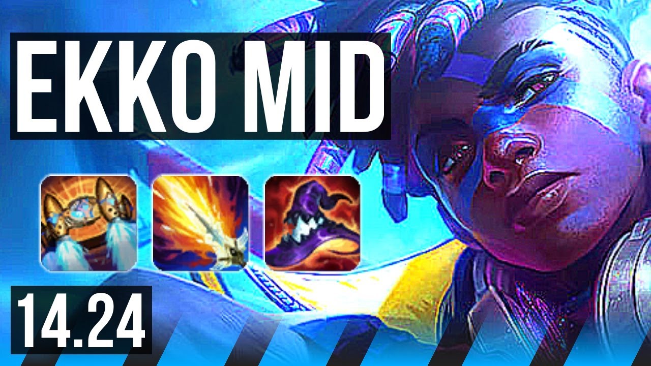EKKO vs DIANA (MID) | 1600+ games | NA Master | 14.24