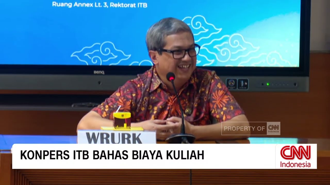 ITB Gelar Konpers Bahas Biaya Kuliah atau UKT
