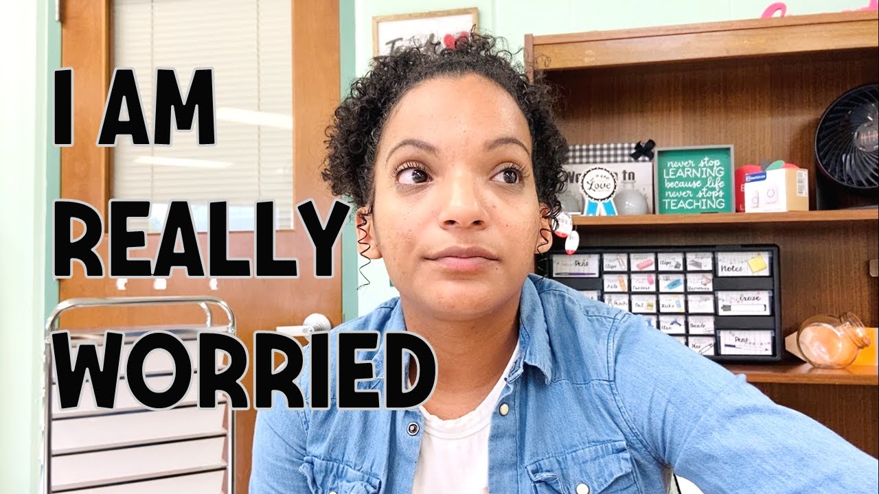 I AM REALLY WORRIED | First Year Teacher Vlog