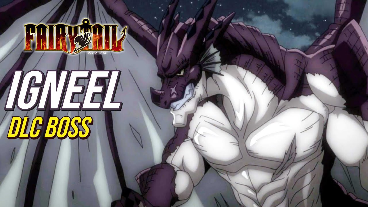 Fairy Tail (PS4) - Igneel DLC Boss Fight (Hard Mode)