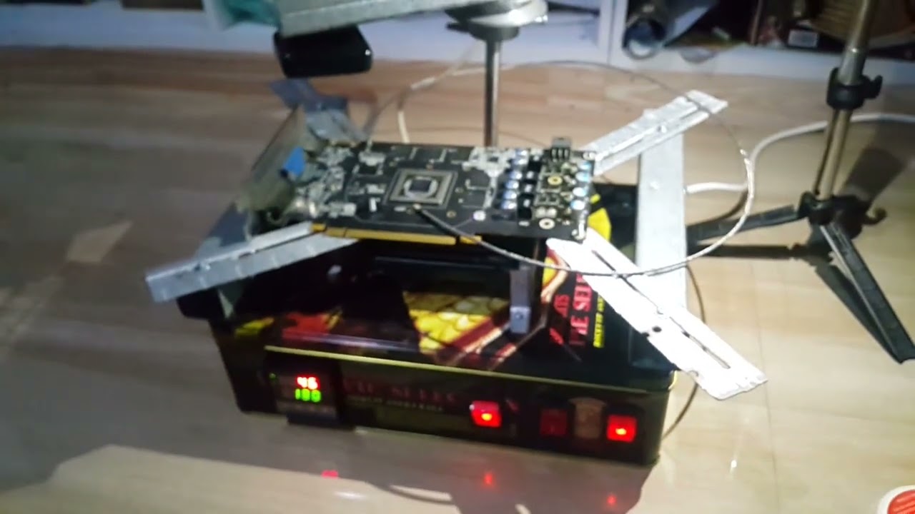 UJI COBA BGA REWORK RAKITAN UNTUK ANGKAT CHIP GPU