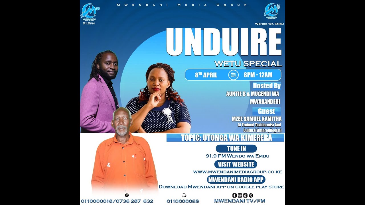 UNDUIRE SPECIAL - UTONGA WA KIMERERA
