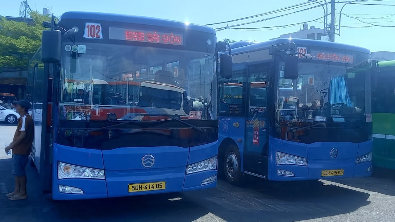 Futa Bus - Full hành trình lượt về xe buýt 102 rời Bến xe Miền Tây về Bến xe buýt Sài Gòn