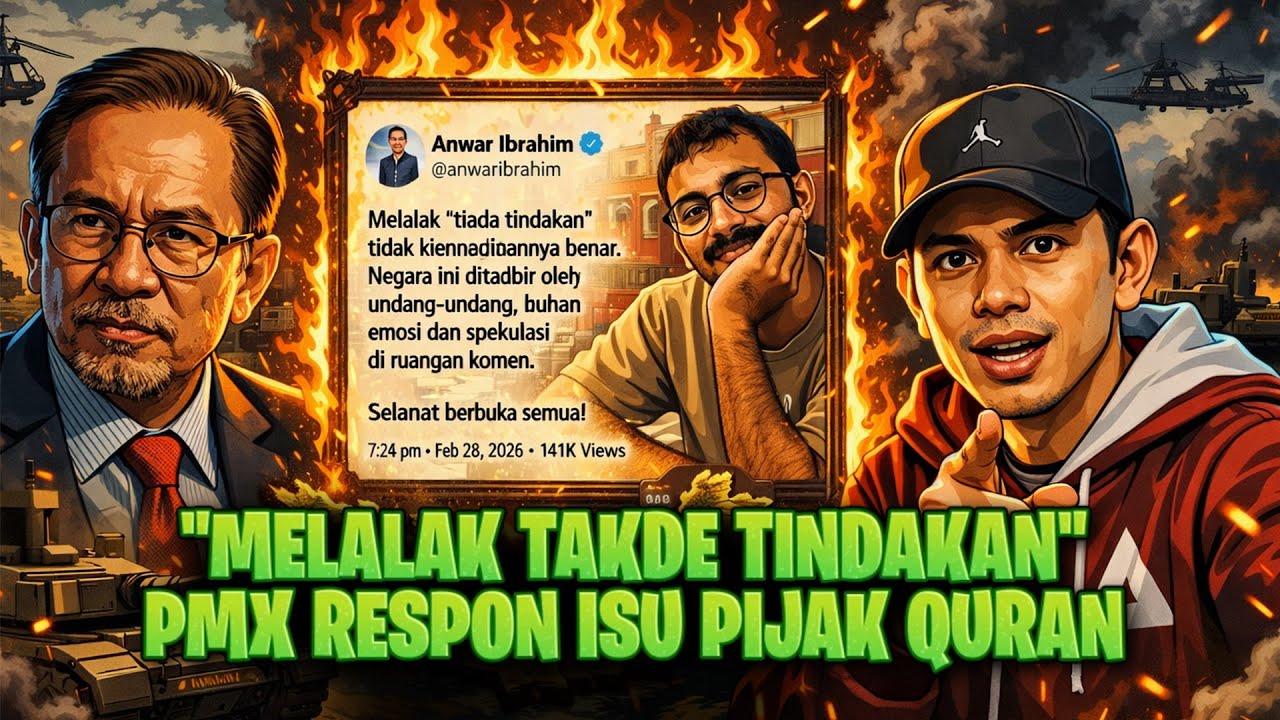 “MELALAK TAKDE TINDAKAN,” - ANWAR IBRAHIM
