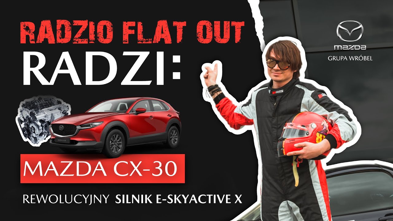 RadzioFLATOUT Radzi: Mazda CX-30 - silnik E-SKYACTIVE X #radzioflatout #mazdacx30 #eskyactivex