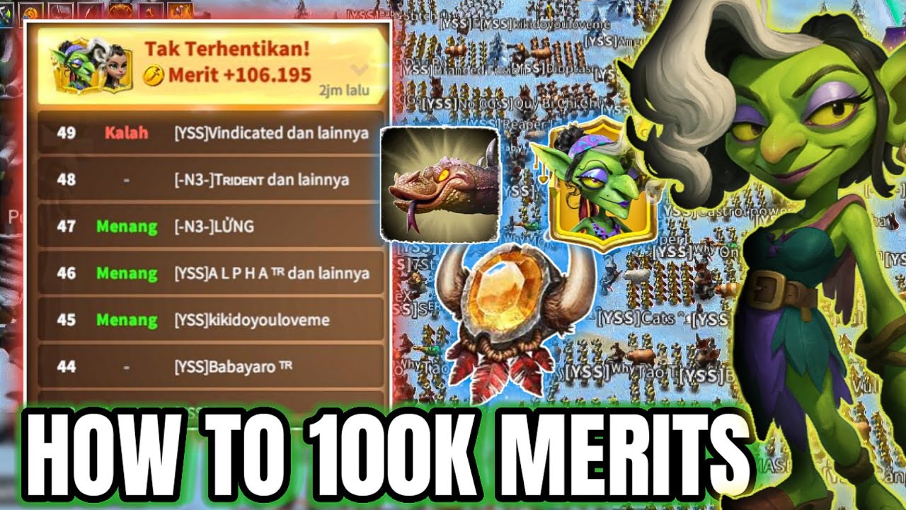 WAR ZONE 1 vs YSS‼️i got 100k merits with maggrat - call of dragons gameplay