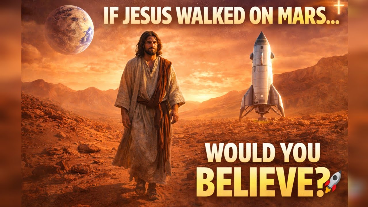 If Jesus Walked on Mars… Would You Believe? ✝️🚀