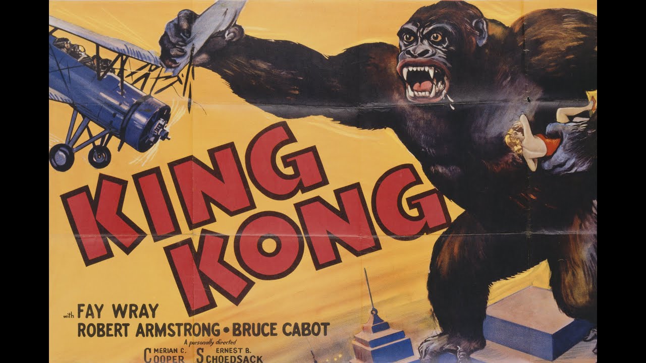 King Kong  ( American pre-Code, adventure , fantasy , monster film 1933 ) by Merian C. Cooper