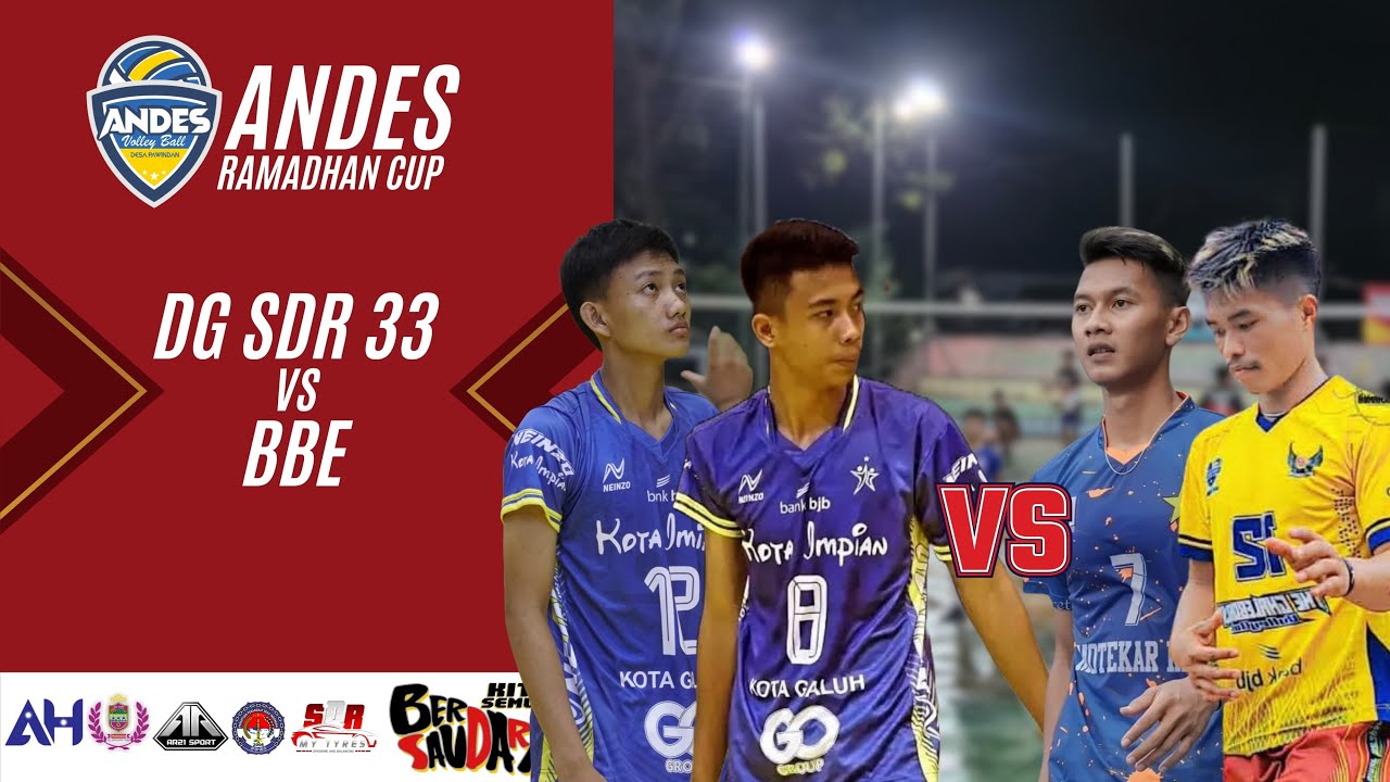 LIVE!  BIG MATCH BOLA VOLI  ANDES CUP | RIFA,ADUL,CEMPED VS BARGUN,RIAN CS