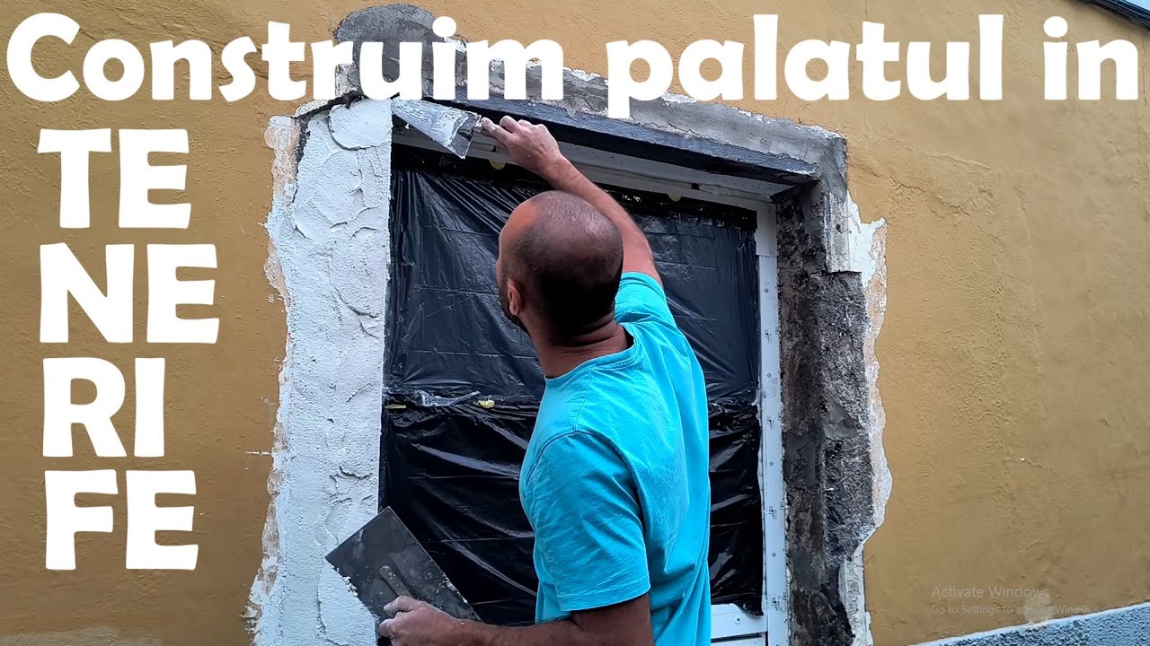Am inceput construirea palatului in Tenerife #ocalatoriecatoviata #renovare #Tenerife #idei #planuri