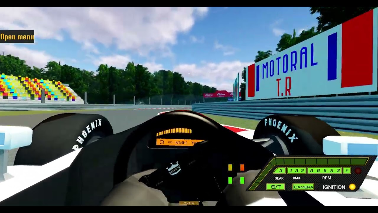 Monza 1991 vuelta con el mclaren mp4/6 o asi es que se llama.