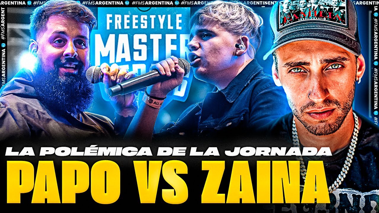 🤔 ¿TONGO? ¿RÉPLICA? ¿JUANES? 🤔 BLON REACCIONA A PAPO VS ZAINA | FMS ARGENTINA