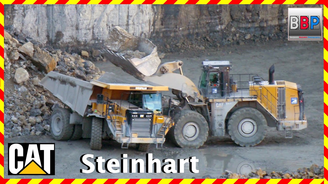 ⚠️ CAT 990K & 775G ⚠️ Steinbruch, Germany, 2024. #caterpillar #loader