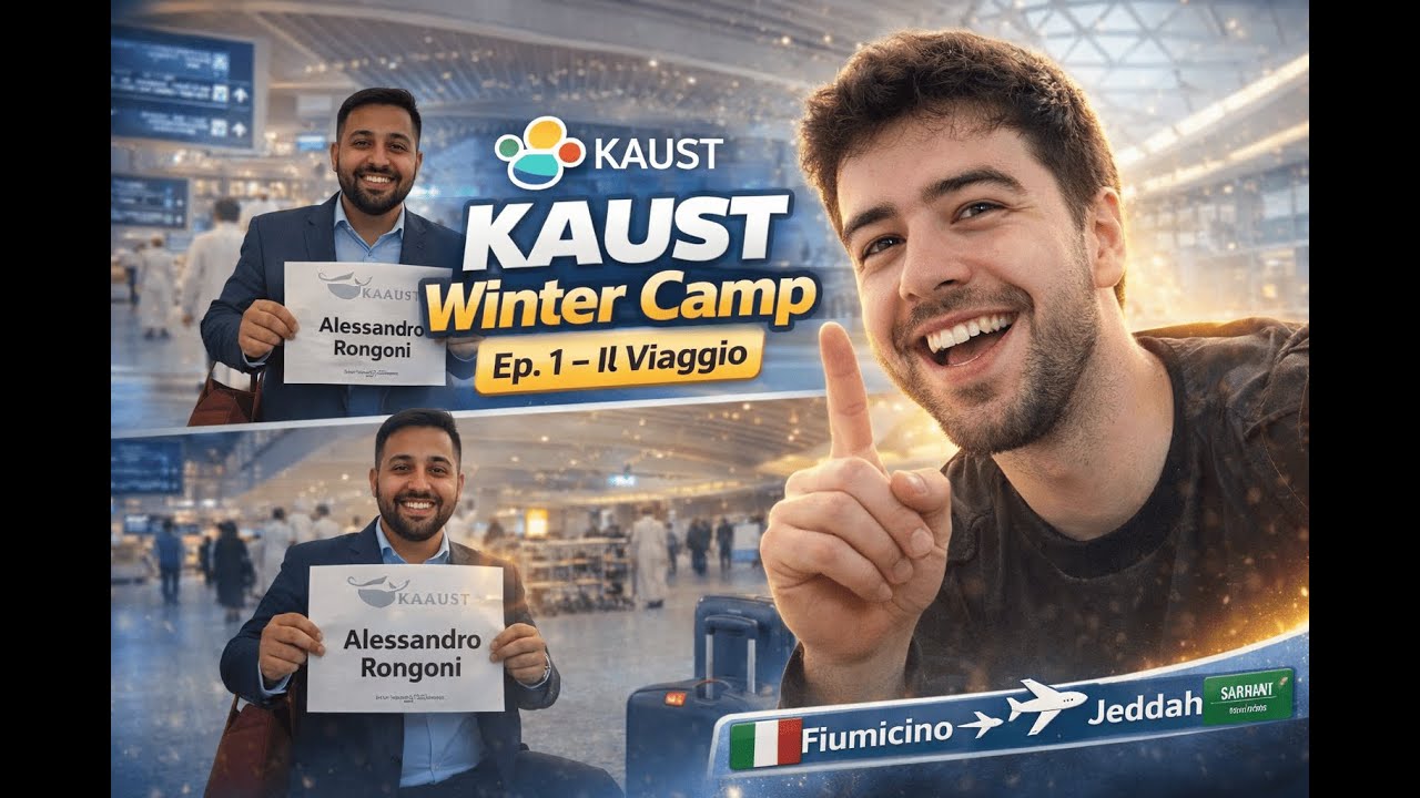 KAUST Winter Camp – Ep.1: “Il Viaggio”