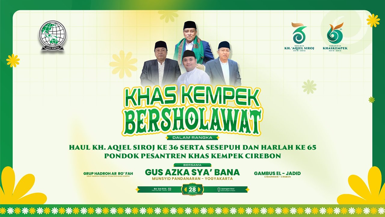 [ LIVE ] KHAS KEMPEK BERSHOLAWAT | BERSAMA GUS AZKA SYA' BANA - PANDANARAN | 28 AGUSTUS 2025
