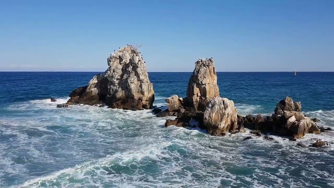 겨울바다/박인희 &추암해수욕장 촟대바위해변