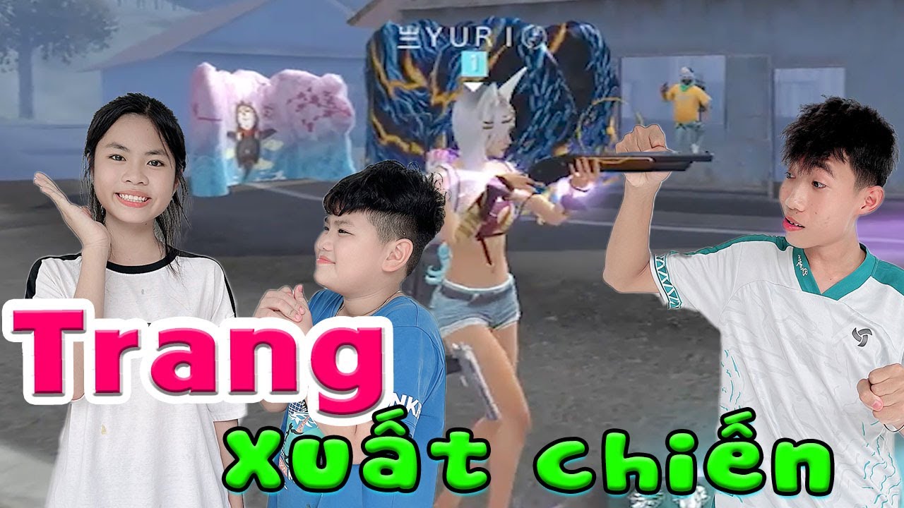 Trang và Vinh lần đầu SOLO Freefire cùng Ân | TiTan and Trang