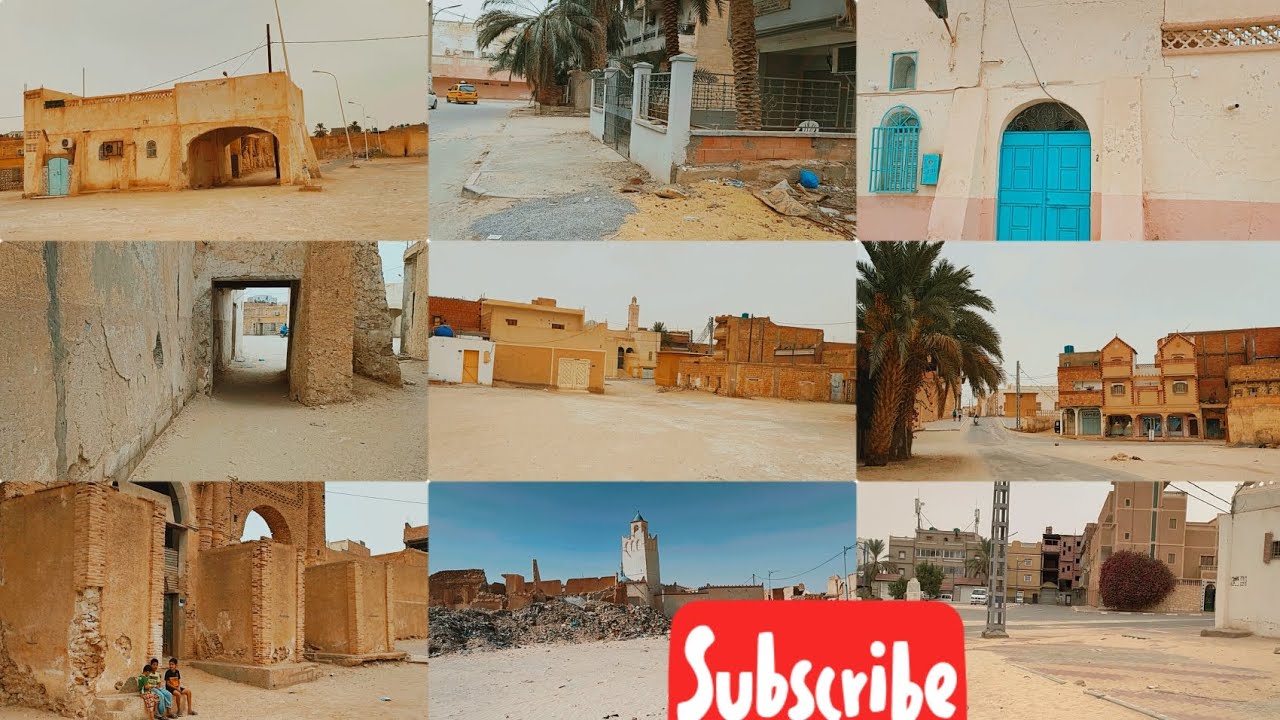 جولة في قصبة تقرت مستاوة الجزء الثالث مع ذكر سكان بعض المنازل La Casbah de Touggourt Mestaoua