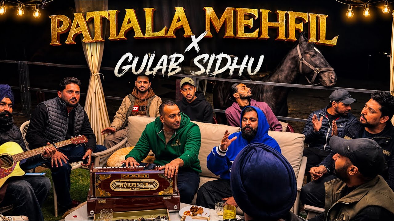 Gulab Sidhu | Live Unplugged | Adhhi Pagal | Patiala Mehfil | Punjabi Song 2026