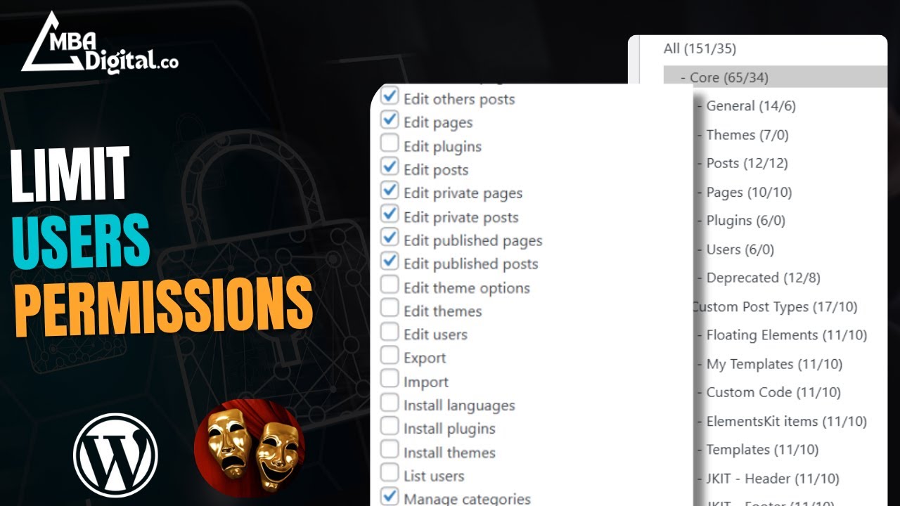 Edit User Roles in WordPress Using Free Plugin | Add New Role or Modify Permissions Easily