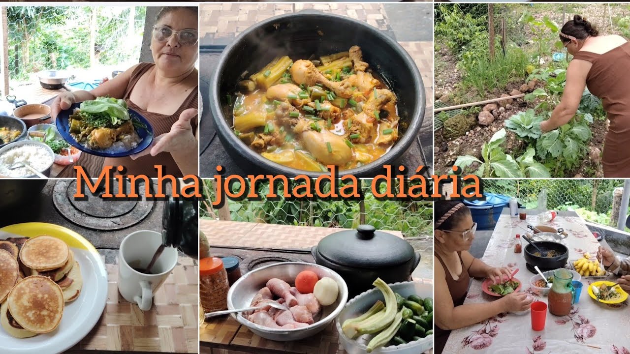Coxa com jiló e quiabo feito no fogão a lenha, um sabor, vcs vão amar se fizer, uma delícia, 