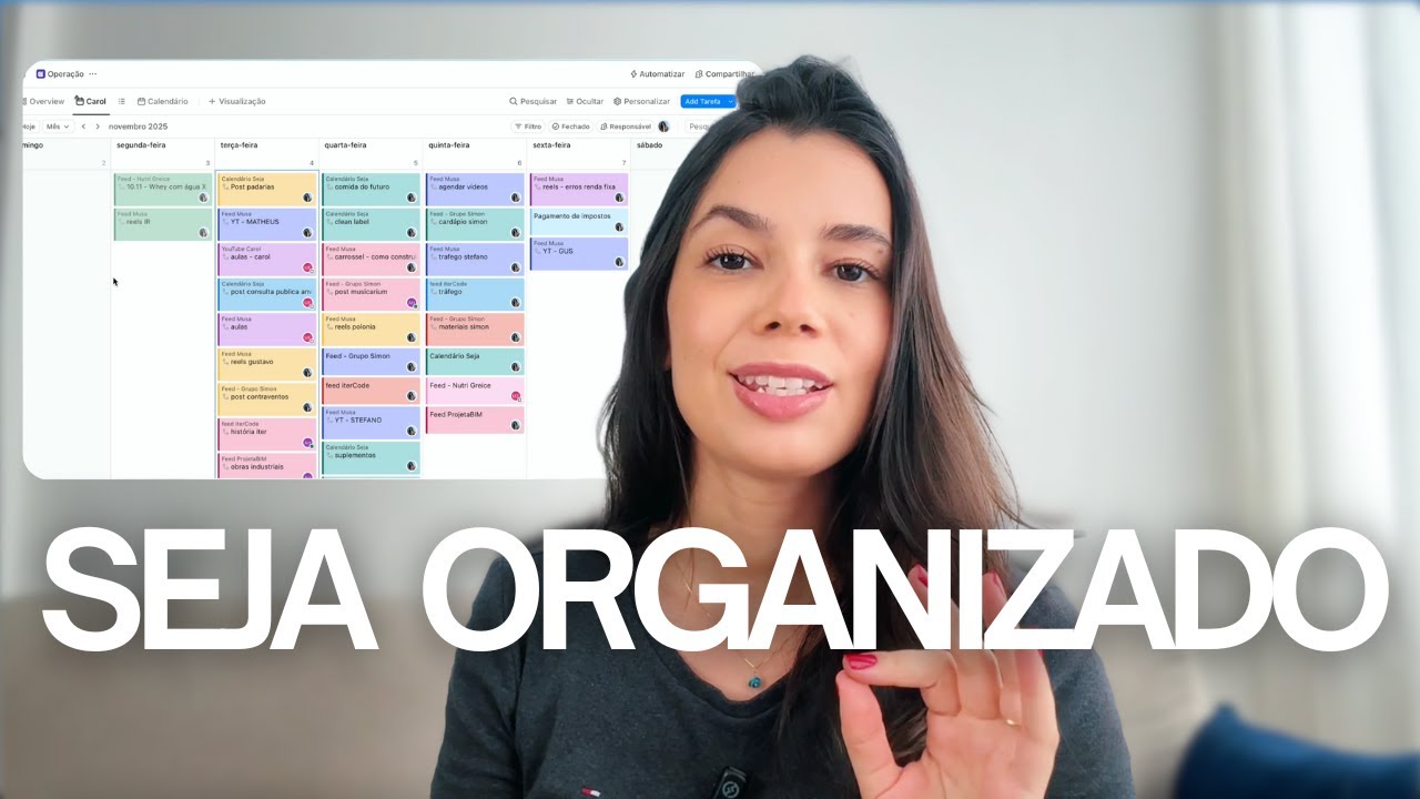 Como ORGANIZAR A ROTINA como Social Media