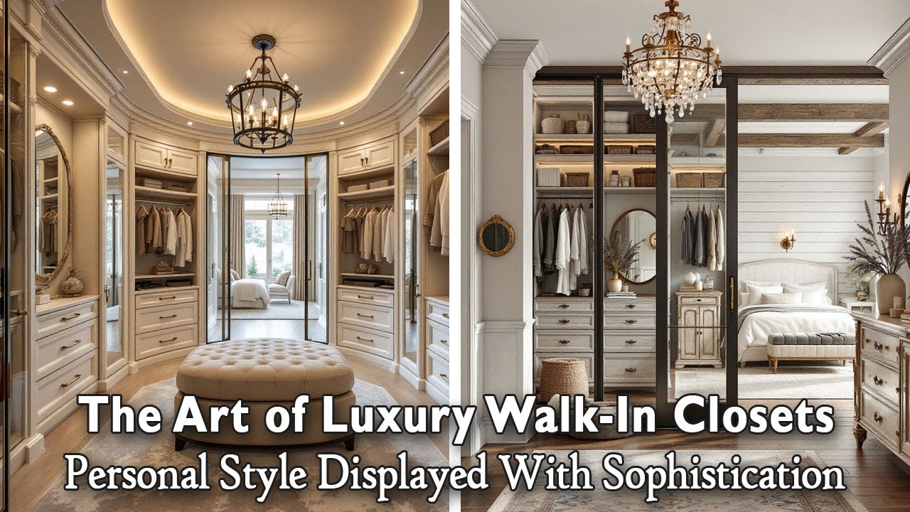 Latest Luxury Walk-In Closets Design Ideas And Trends 2025 For Every Home Interior design Style