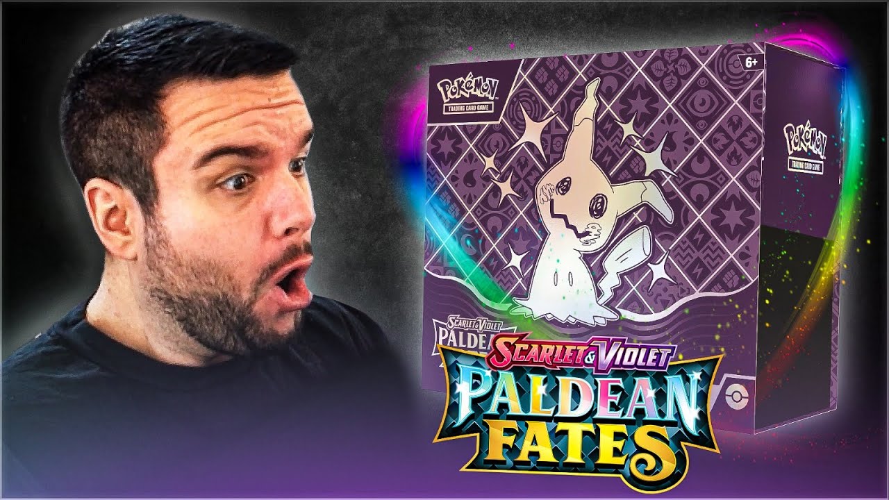 Was hat das neue Set PALDEAN FATES zu bieten?! 😄 - Pokemon PALDEAN FATES ETB Opening