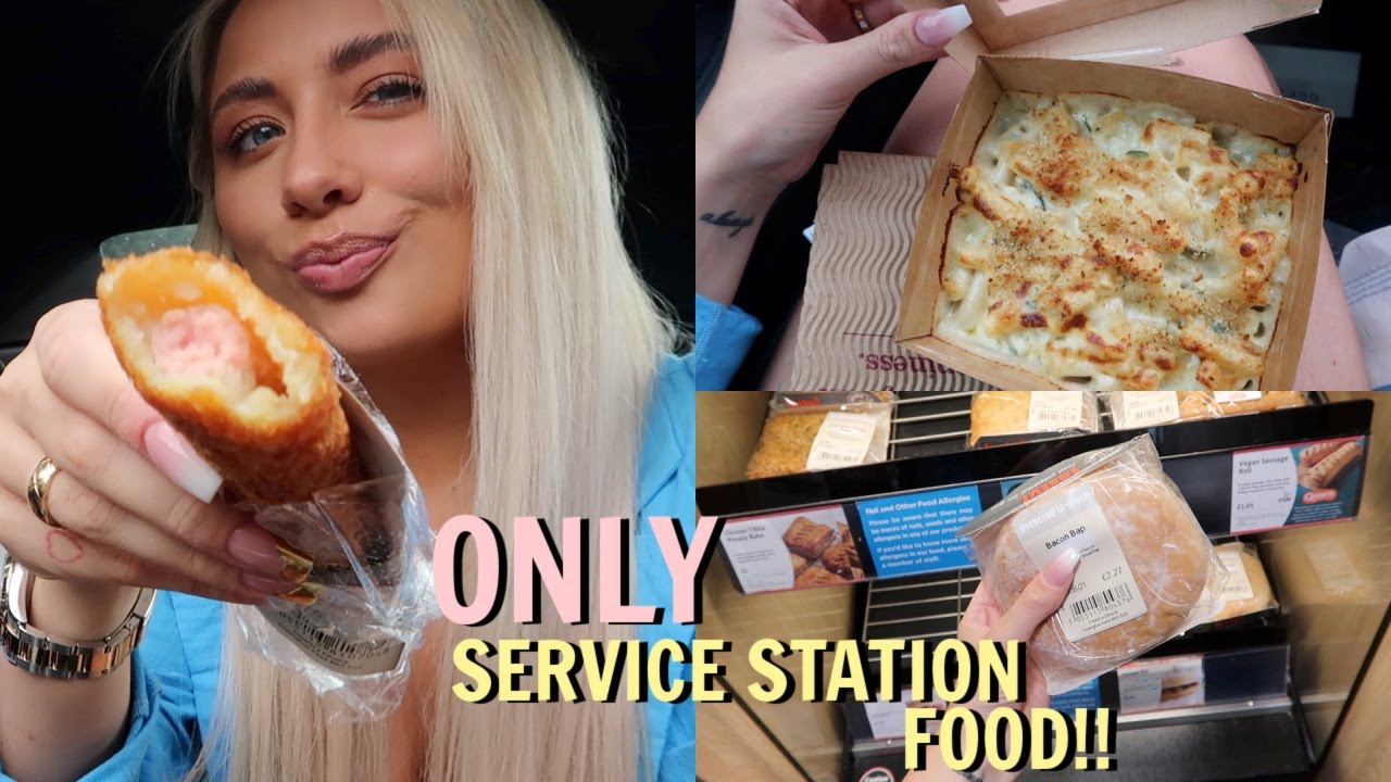 I ONLY ate SERVICE STATION foods for 24hours!! | Saffron Barker