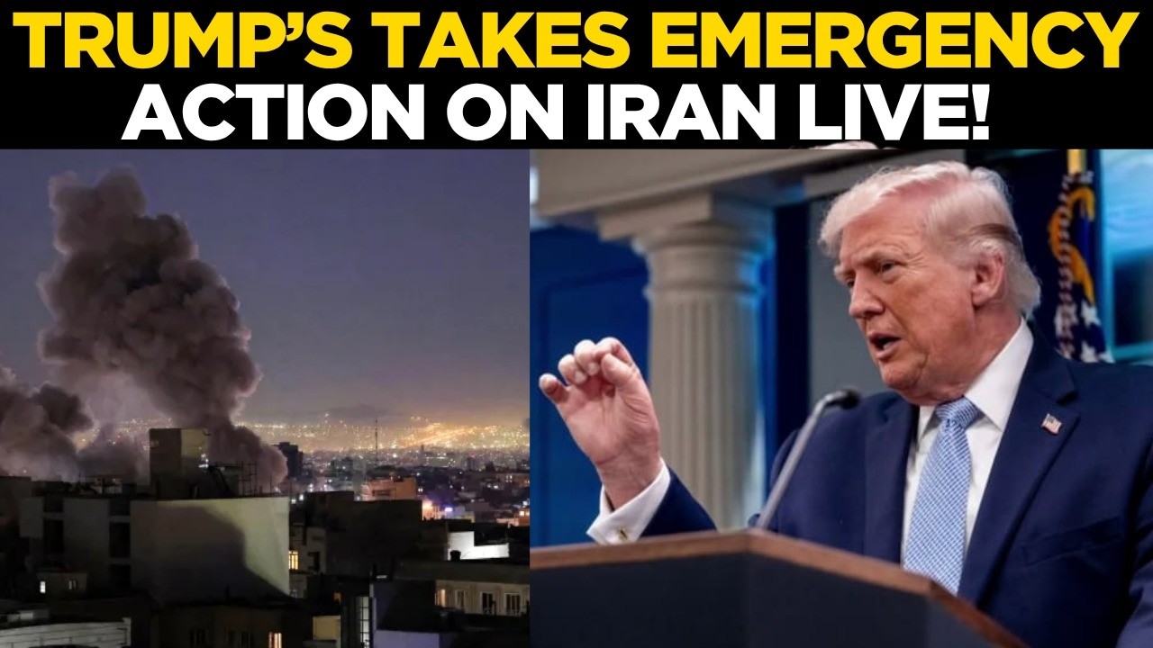Donald Trump LIVE: Trump Delivers Urgent War Message as Iran Strikes Back | US-Iran War Live