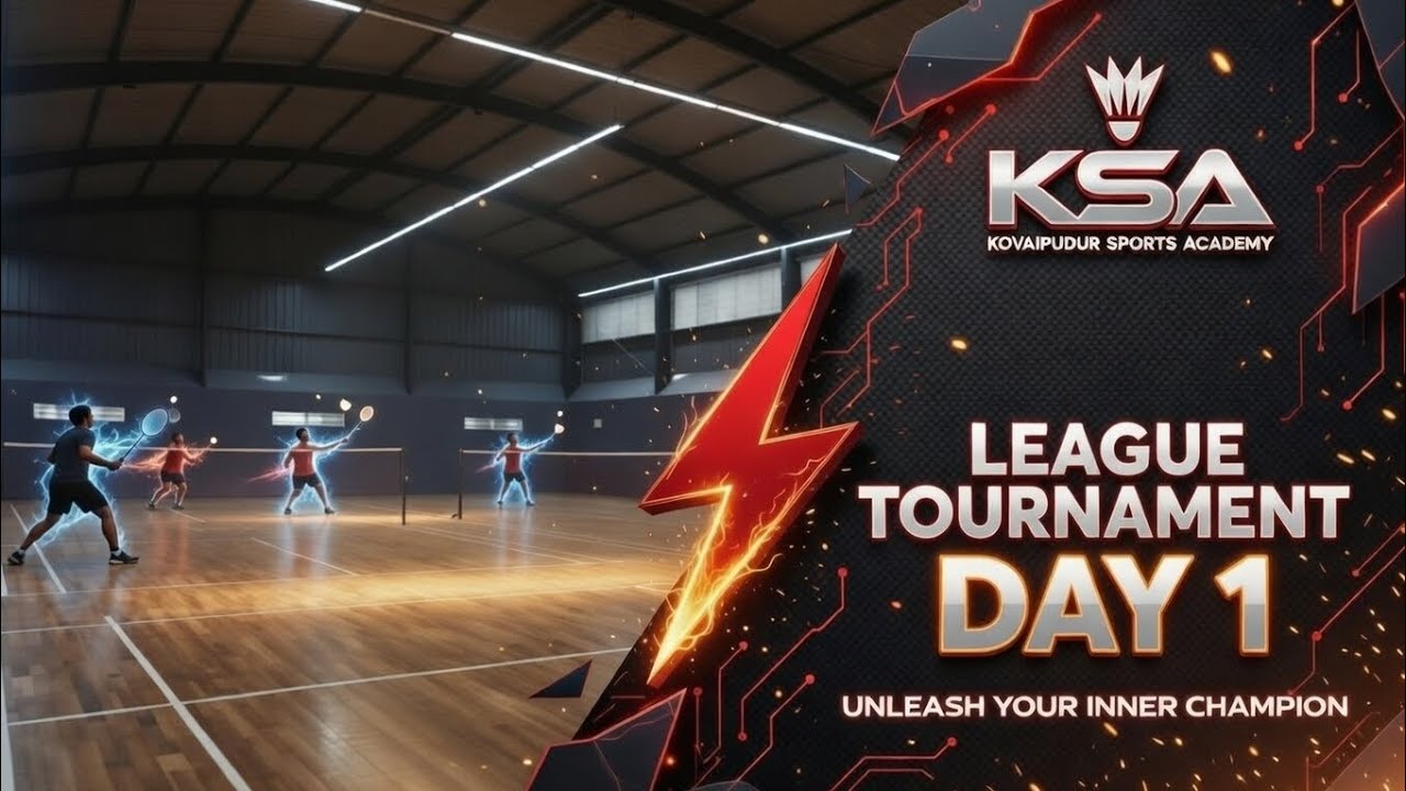 Jaseem/Kannan vs Santhosh/Sasi | KSA Badminton League 2026