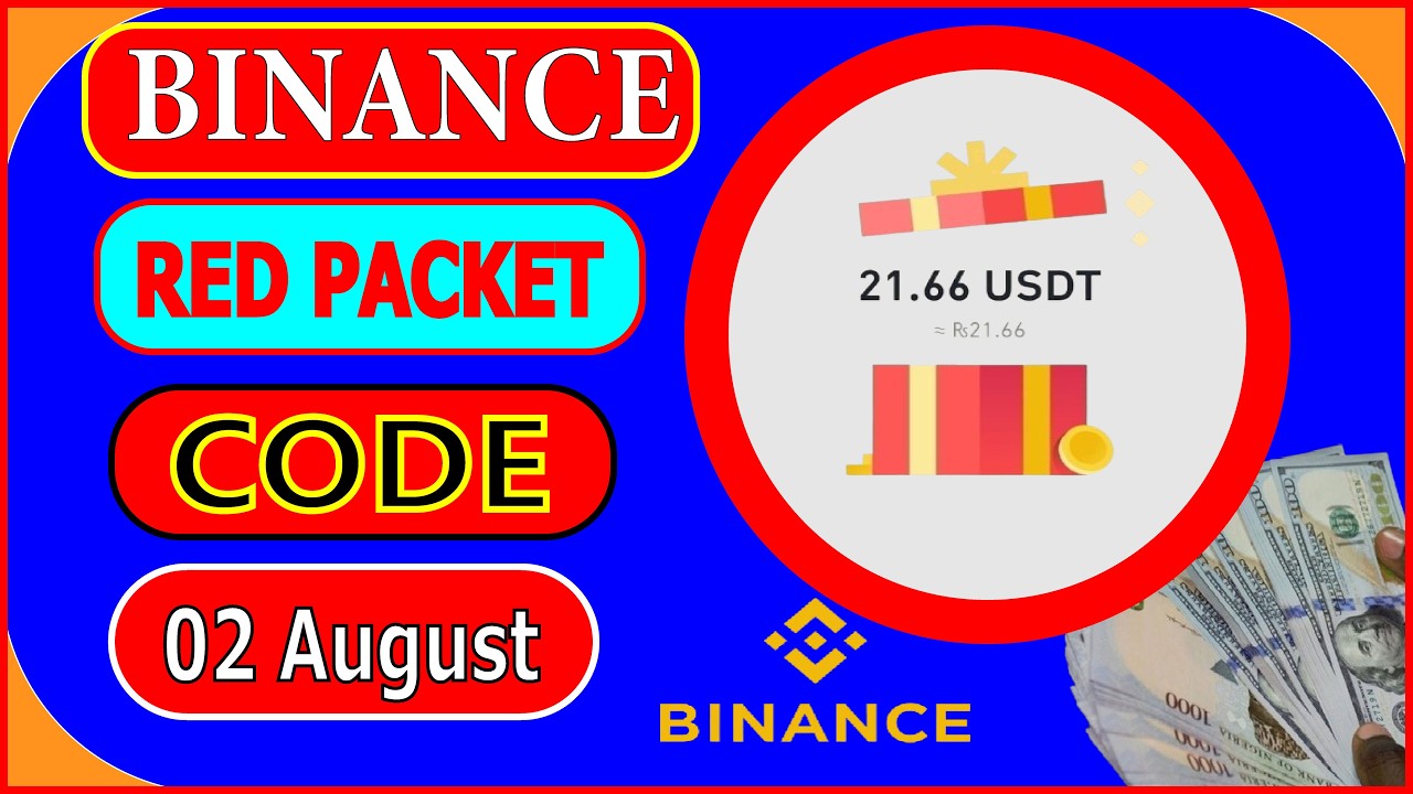 Red packet code today 02 August | binance red packet code today | red packet code in binance.