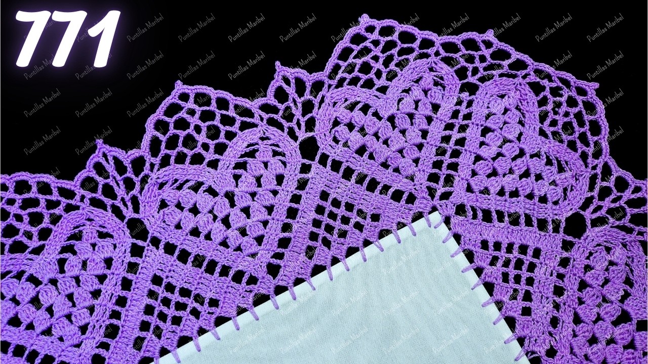 Hermosos corazones a crochet para tus servilletas aprende cómo tejerlos tu misma 🌸 771