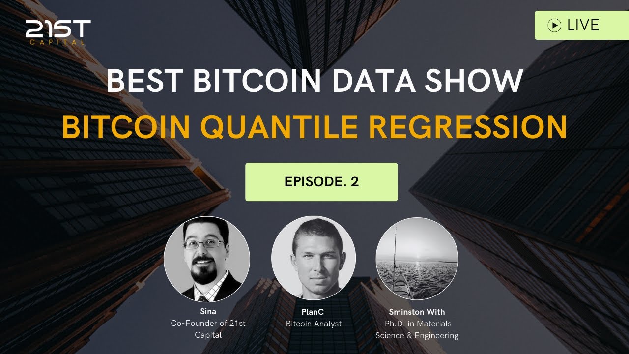 Best Bitcoin Data Show &ndash; E02 &ndash; Bitcoin Quantile Regression #bitcoin #priceprediction