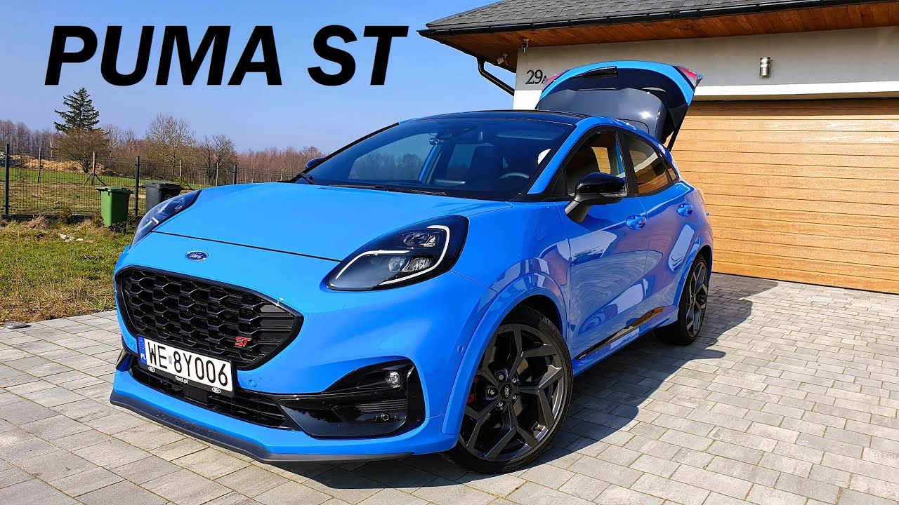 Ford PUMA ST 1.0 EcoBoost 170KM Test PL muzyk jeździ