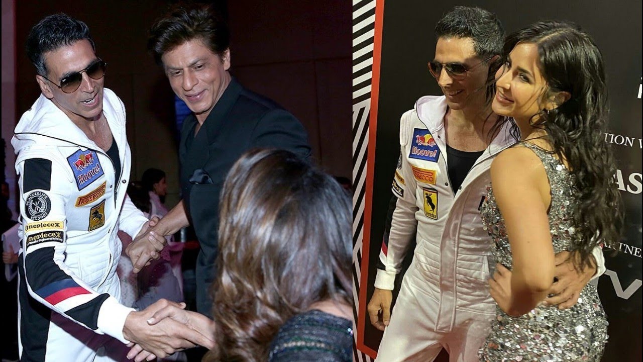Shahrukh Khan With Wife Gauri Khan,Akshay Kumar And Katrina Kaif At Vogue X Nykaa Fashion Awards