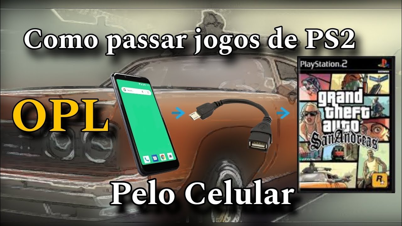 Como passar jogos de PS2 para o pendrive pelo celular | super fácil e rápido!