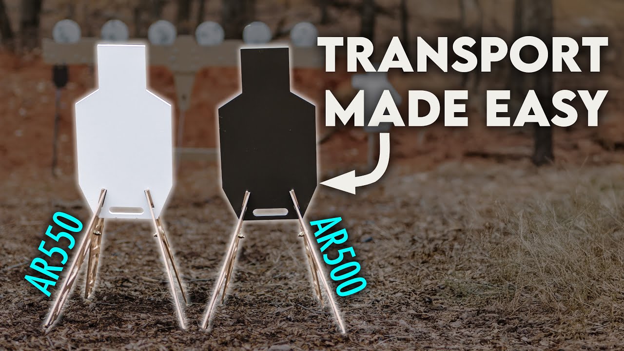 Portable Steel Targets | Grounder AR500 & AR550