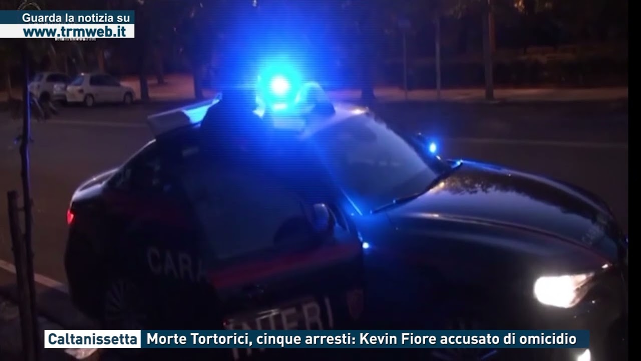 Caltanissetta - Morte Tortorici, cinque arresti: Kevin Fiore accusato di omicidio