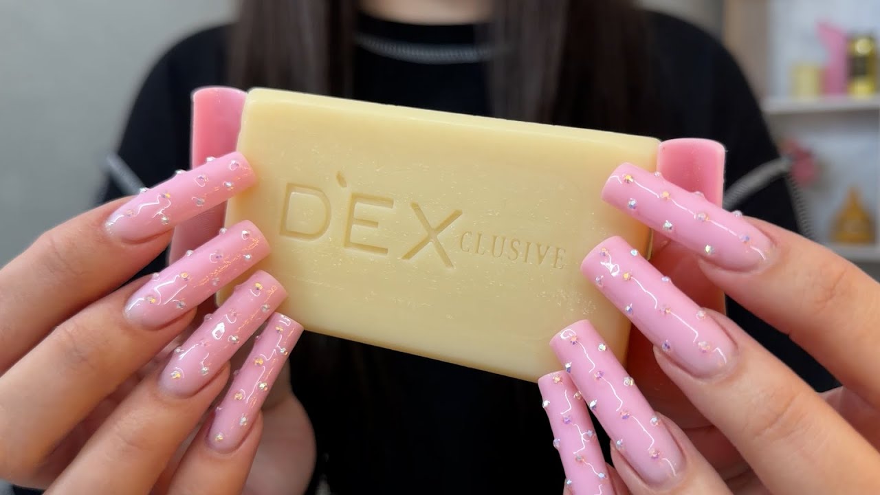 1 HOUR ASMR - Soap 🧼 Tapping & Scratching !