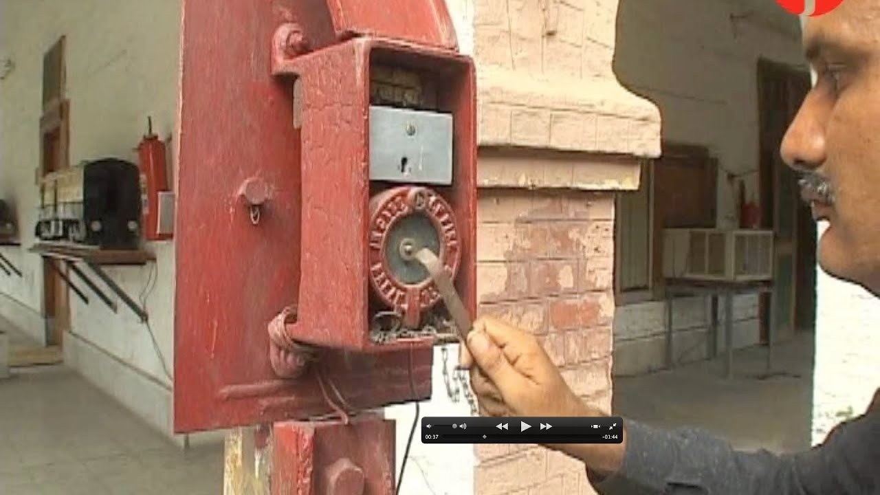 Century old fire alarm system continues to fight flames