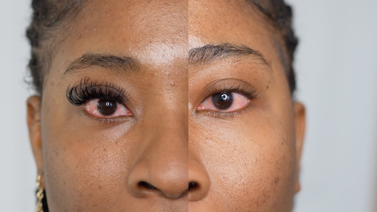 how to remove lash extensions at home fast with lash remover