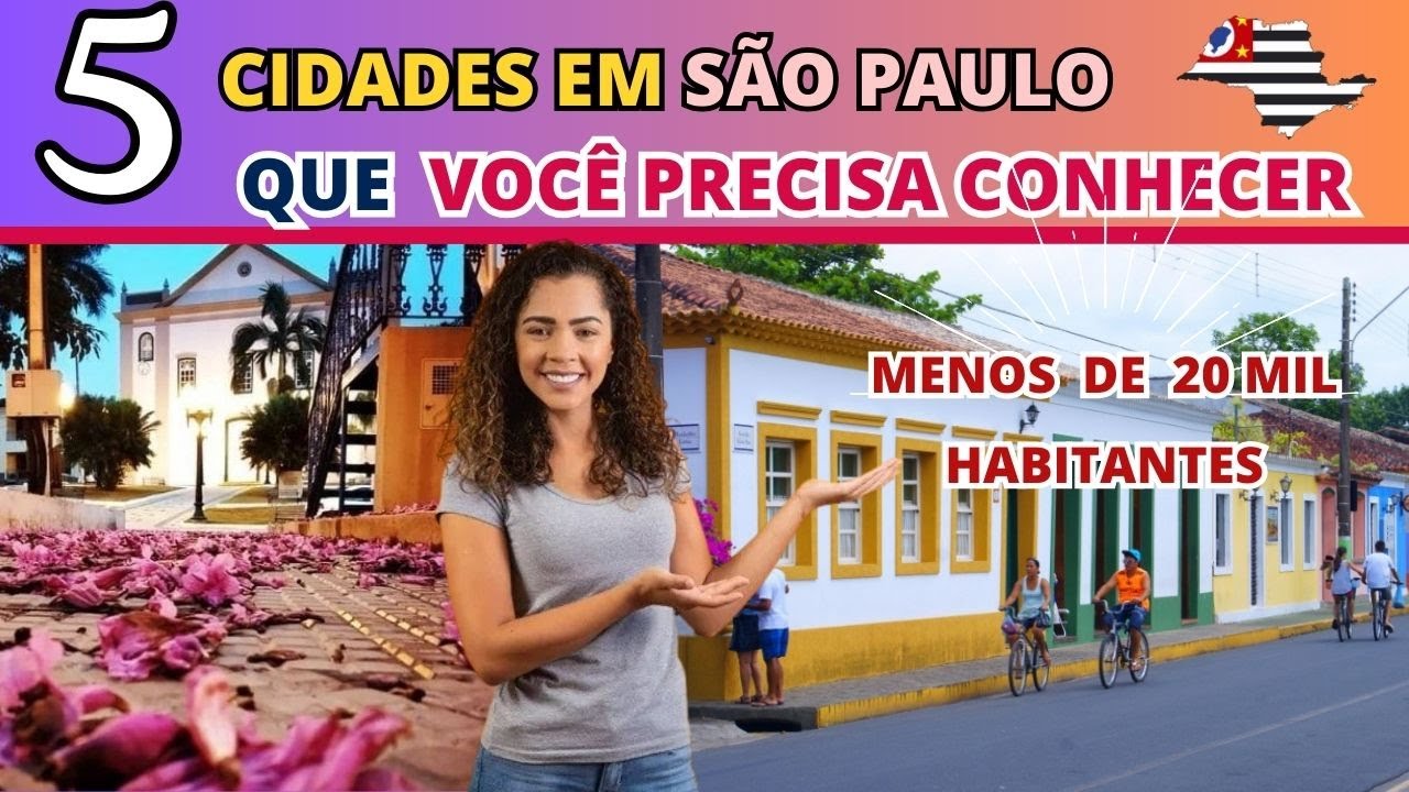 🔵 5 Cidades do Interior de SP para Visitar